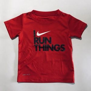 ❌SOLD❌ Red Dri-Fit Nike Infant Boys Shirt 18M